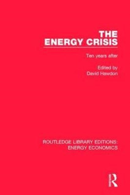 Book cover of: Energy Crisis. By: David Hawdon