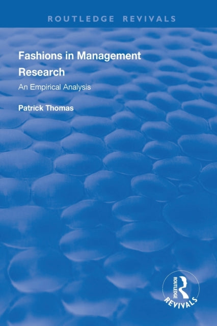 Book cover of: Fashions in Management Research
