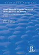Book cover of: Three Middle-English Versions of the Rule of St. Benet. By: Benedict