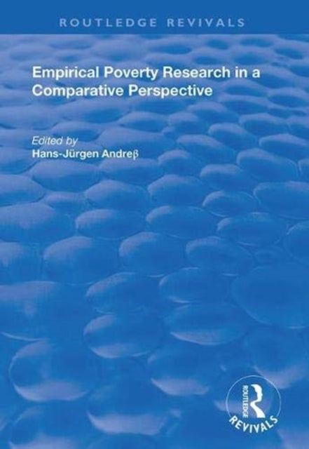 Book cover of: Empirical Poverty Research in a Comparative Perspective. By: Hans Jurgen Andreß