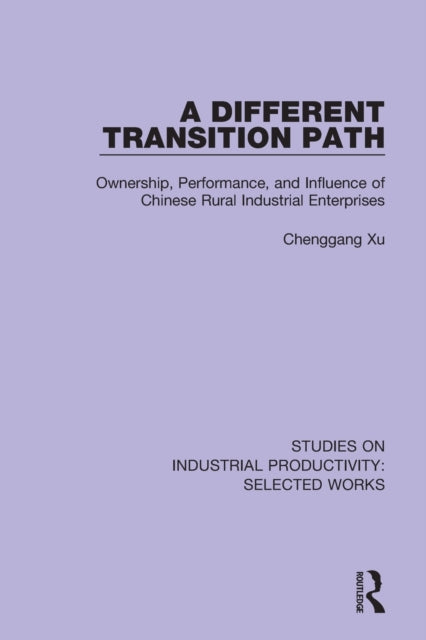 Book cover of: Different Transition Path. By: Chenggang Xu