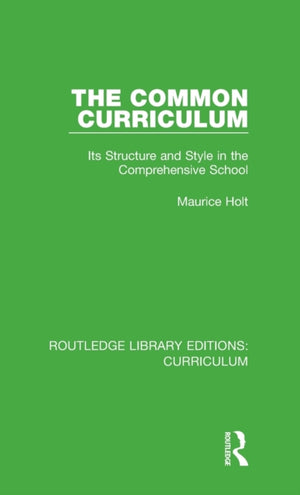 The Common Curriculum