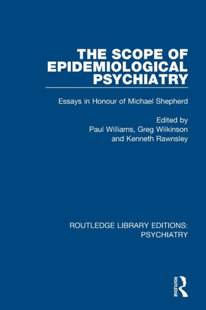 The Scope of Epidemiological Psychiatry