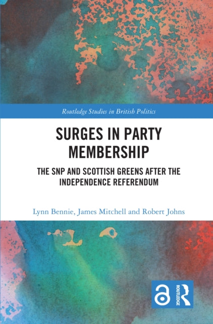 Book cover of: Surges in Party Membership. By: Lynn Bennie
