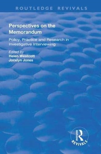 Book cover of: Perspectives on the Memorandum