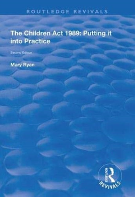 Book cover of: Children Act 1989. By: Mary Ryan