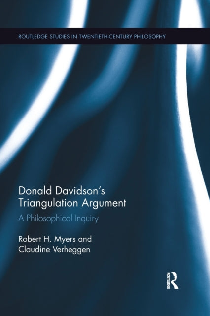 Book cover of: Donald Davidson's Triangulation Argument. By: Robert H. Myers