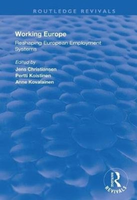 Book cover of: Working Europe. By: Jens Christiansen
