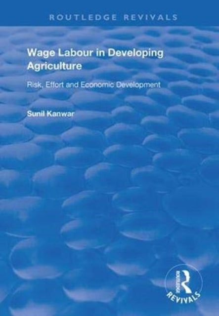 Book cover of: Wage Labour in Developing Agriculture. By: Sunil Kanwar