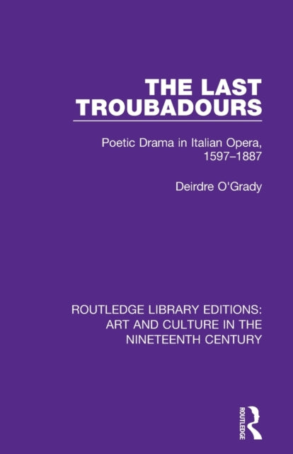 Book cover of: Last Troubadours