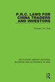 Book cover of: P.R.C. Laws for China Traders and Investors. By: Thomas C. W. Chiu