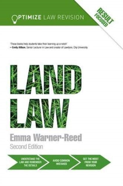 Book cover of: Optimize Land Law. By: Emma Warner-Reed