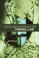 Book cover of: Cases & Materials on Criminal Law. By: Mike Molan