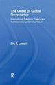 Book cover of: Onset of Global Governance. By: Eric K. Leonard