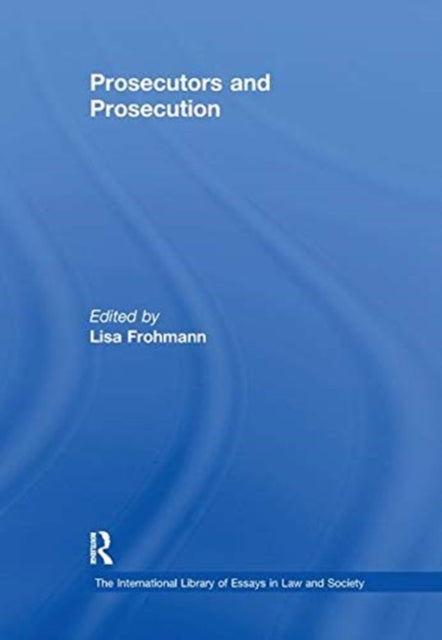 Book cover of: Prosecutors and Prosecution