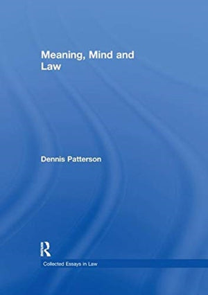 Meaning, Mind and Law