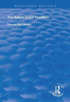 The Italian Legal Tradition
