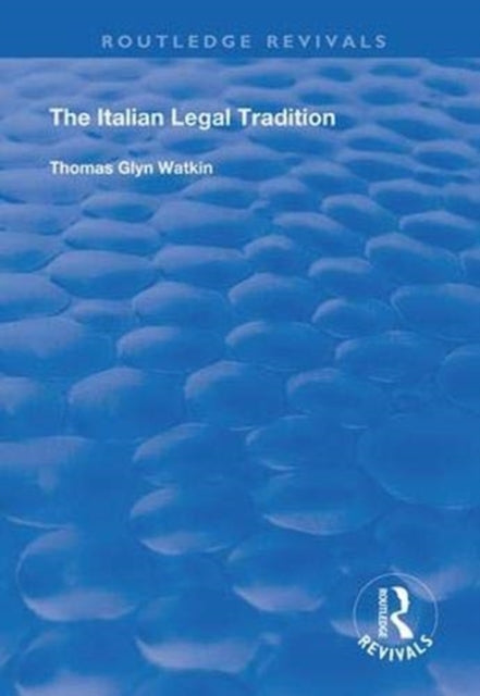 The Italian Legal Tradition