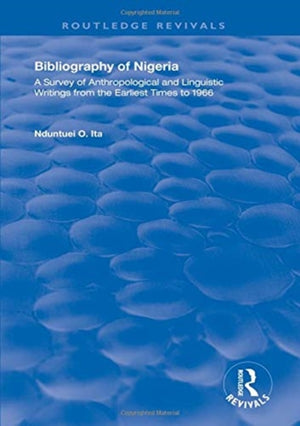 Bibliography of Nigeria