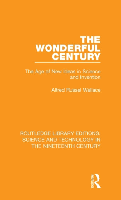 Book cover of: Wonderful Century. By: Alfred Russel Wallace