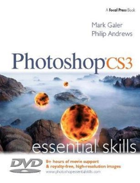 Book cover of: Photoshop CS3 Essential Skills. By: Mark Galer