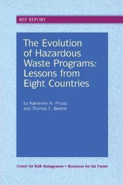 Book cover of: Evolution of Hazardous Waste Programs. By: Katherine N. Probst