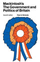 Book cover of: Mackintosh's The Government and Politics of Britain. By: Richards, Peter G.