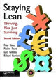 Book cover of: Staying Lean. By: Peter Hines