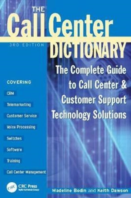 Book cover of: Call Center Dictionary. By: Madeline Bodin