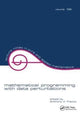 Book cover of: Mathematical Programming with Data Perturbations. By: Anthony V. Fiacco