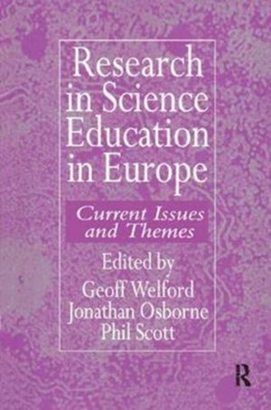 Research in science education in Europe