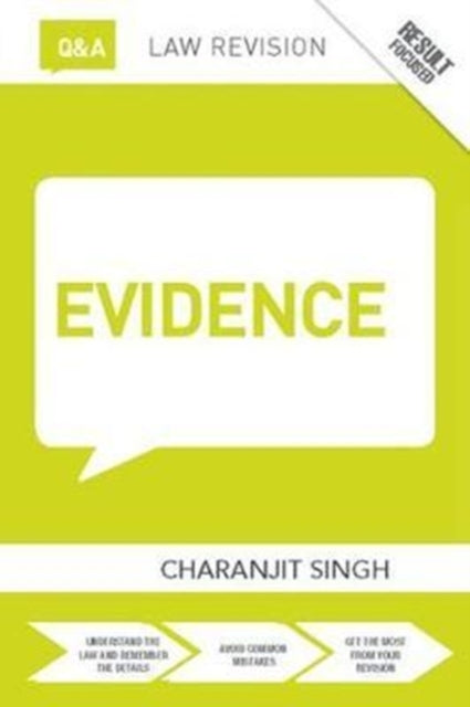 Book cover of: Q&A Evidence. By: Charanjit Singh