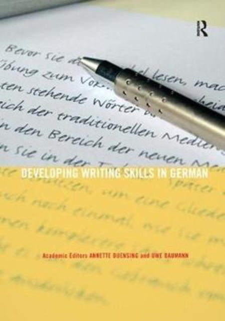 Book cover of: Developing Writing Skills in German. By: Annette Duensing