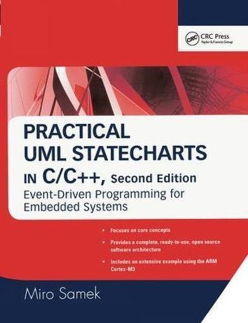 Book cover of: Practical UML Statecharts in C/C++. By: Miro Samek