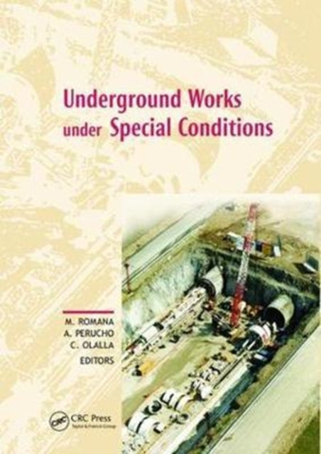 Book cover of: Underground Works under Special Conditions. By: Manuel Romana