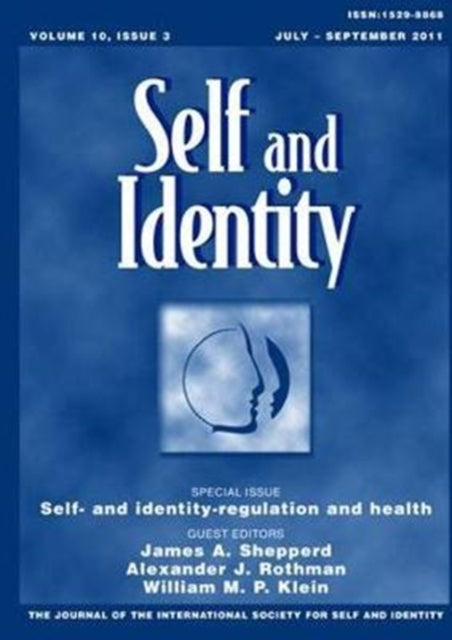 Book cover of: Self- and Identity-Regulation and Health. By: James Shepperd