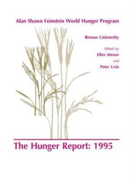 Book cover of: Hunger Report 1995. By: E. Messer