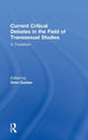 Book cover of: Current Critical Debates in the Field of Transsexual Studies. By: Oren Gozlan