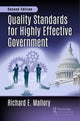Book cover of: Quality Standards for Highly Effective Government, Second Edition. By: Richard E. Mallory