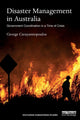 Book cover of: Disaster Management in Australia. By: George Carayannopoulos