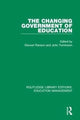 Book cover of: Changing Government of Education. By: Stewart Ranson