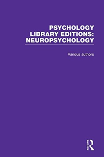 Book cover of: Psychology Library Editions: Neuropsychology
