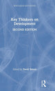 Book cover of: Key Thinkers on Development. By: David Simon