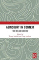 Book cover of: Agincourt in Context. By: Rémy Ambühl