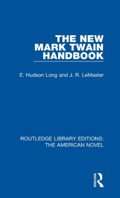 Book cover of: New Mark Twain Handbook. By: E. Hudson Long
