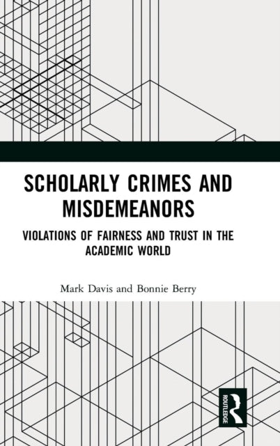 Book cover of: Scholarly Crimes and Misdemeanors. By: Mark S. Davis