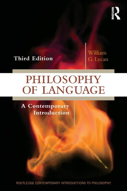 Book cover of: Philosophy of Language. By: William G Lycan