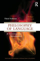 Book cover of: Philosophy of Language. By: William G Lycan