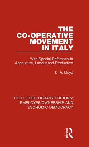 The Co-operative Movement in Italy