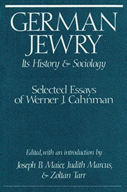 Book cover of: German Jewry